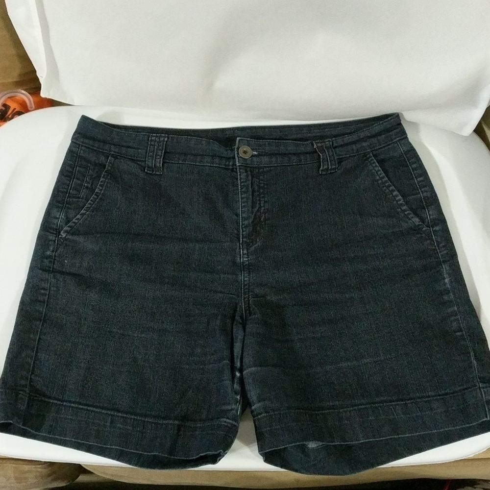 𝅺Style & Co Dark Wash Denim Shorts - size 12